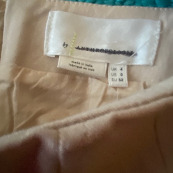 New Anthropologie cotton embroidered winter skirt - Picture 7 of 7